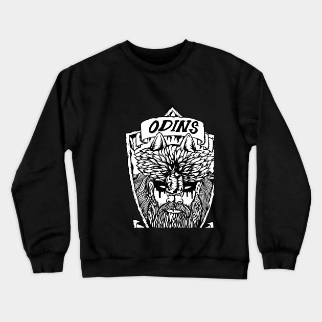 Odin's Army Emblem Crewneck Sweatshirt by bangart